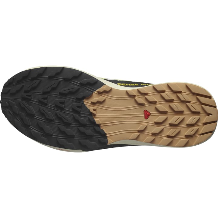 Salomon Men's Sense Ride 5 Vanilla Ice/Sulphur Spring/Black Salomon Salomon Men's Sense Ride 5 Vanilla Ice/Sulphur Spring/Black Salomon