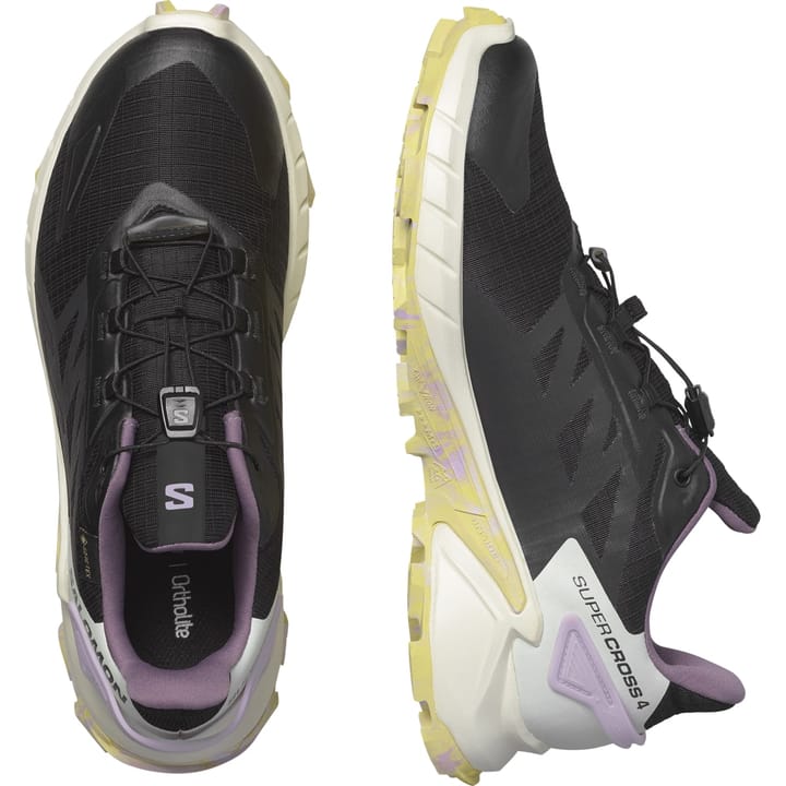 Salomon Supercross 4 Gore-Tex Black / Vanilla Ice / Orchid Petal Salomon