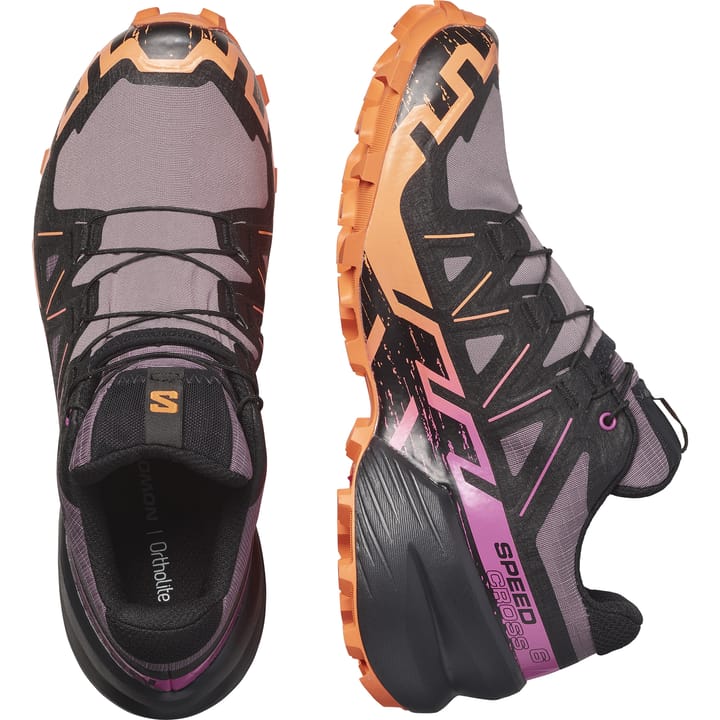 Salomon Women's Speedcross 6 GORE-TEX Moonscape/Black/Bird Of Paradise Salomon