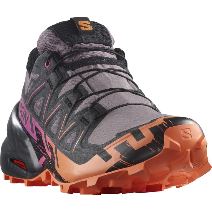 Salomon Women's Speedcross 6 GORE-TEX Moonscape/Black/Bird Of Paradise Salomon