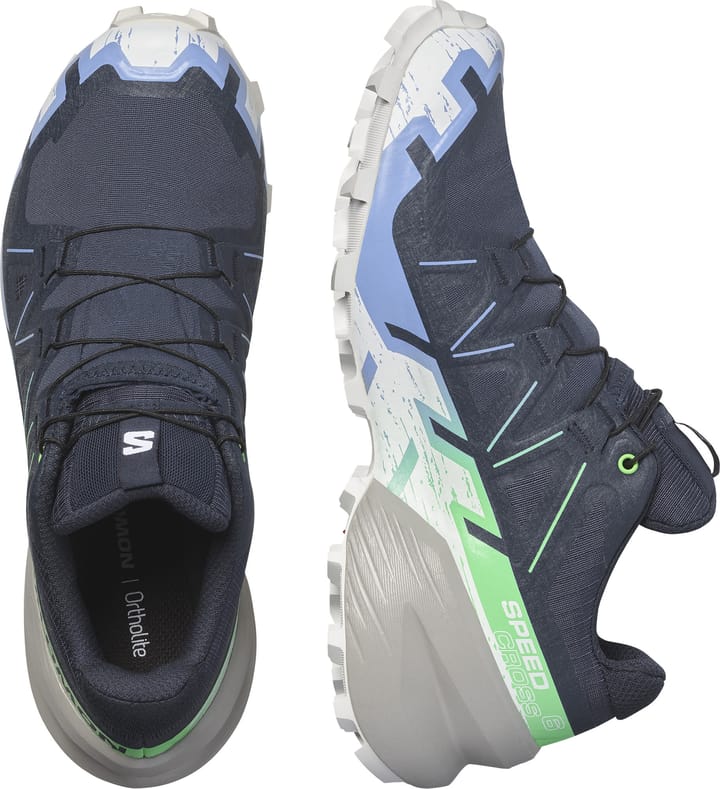Salomon Women's Speedcross 6 GORE-TEX Carbon/Provence/White Salomon Salomon Women's Speedcross 6 GORE-TEX Carbon/Provence/White Salomon