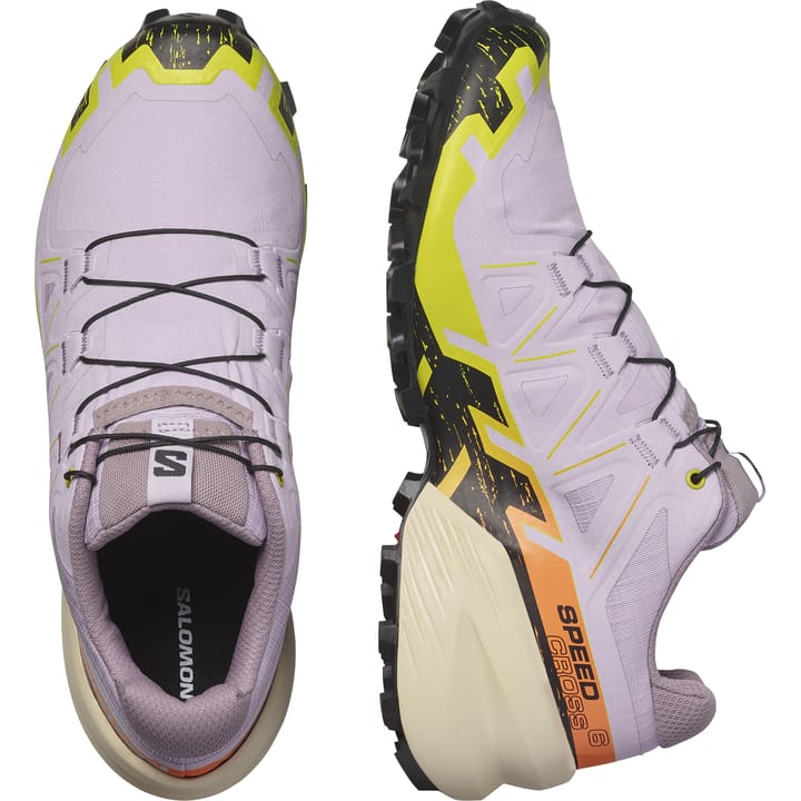 Salomon Women's Speedcross 6 Orchid Petal/Black/Sulphur Spring Salomon