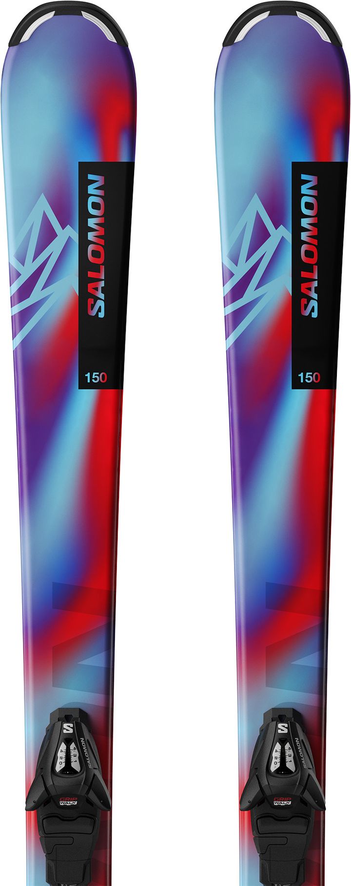 Salomon Junior Qst S (And C5) Pastel Neon Blue 3/Poppy Red/Black Salomon Salomon Junior Qst S (And C5) Pastel Neon Blue 3/Poppy Red/Black Salomon