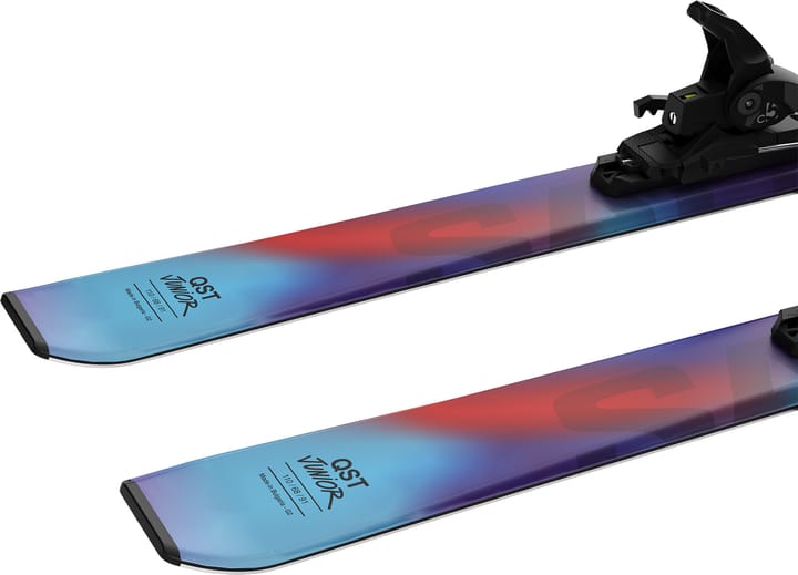 Salomon Junior Qst S (And C5) Pastel Neon Blue 3/Poppy Red/Black Salomon Salomon Junior Qst S (And C5) Pastel Neon Blue 3/Poppy Red/Black Salomon