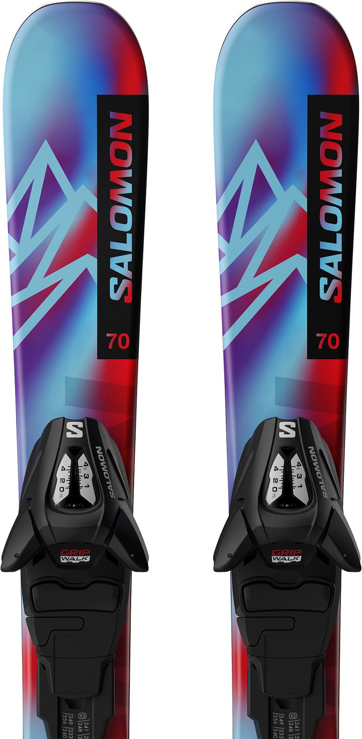 Salomon Kids' Qst Xs (And C5) Pastel Neon Blue 3/Poppy Red/Black Salomon Salomon Kids' Qst Xs (And C5) Pastel Neon Blue 3/Poppy Red/Black Salomon