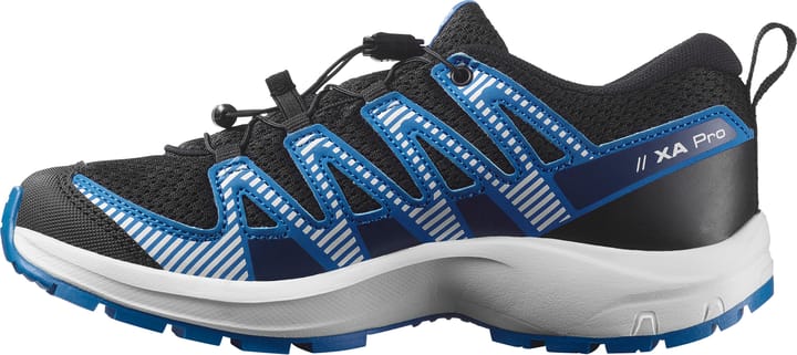 Salomon Kids' XA Pro V8 Black/white/french Blue Salomon