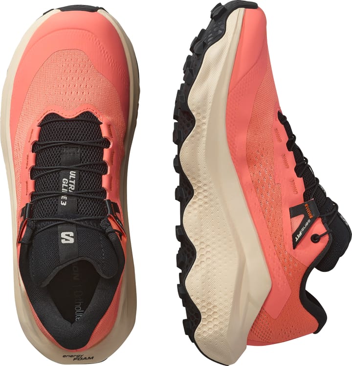 Salomon Women's Ultra Glide 3 Fusion Coral/tender Peach/black Salomon