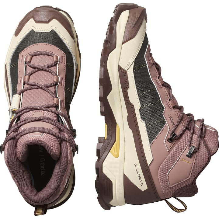 Salomon X Ultra 5 Mid Gore-Tex Burlwood/french Roast/rattan Salomon