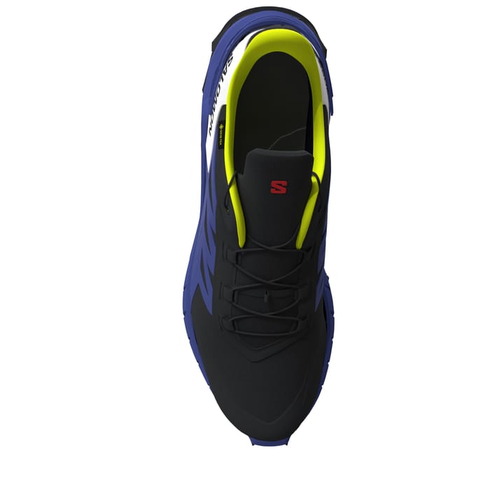 Salomon Shoes Supercross 4 Gtx Black/Surf W/Yell Basic Black Salomon