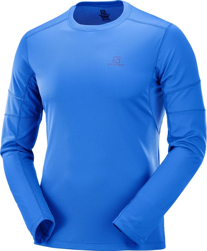 Salomon Men's Agile LS Tee Nautical Blue Salomon Salomon Men's Agile LS Tee Nautical Blue Salomon
