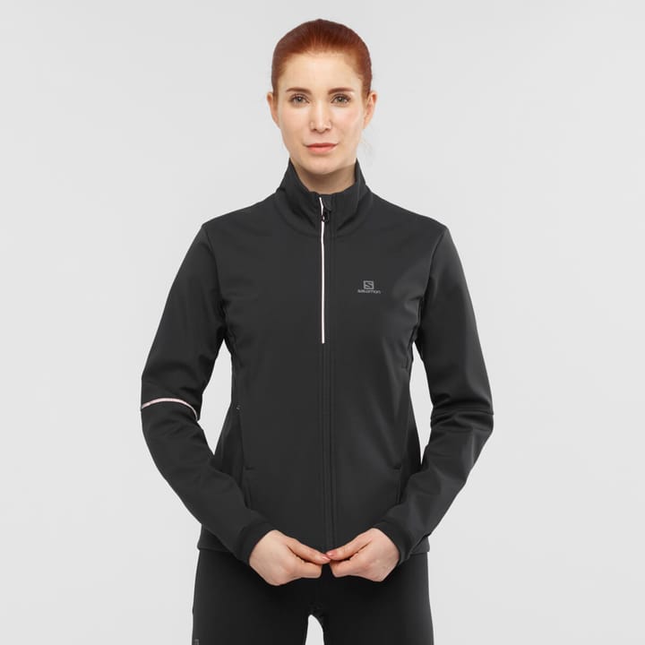 Salomon Women's Agile Softshell Jacket Black Salomon