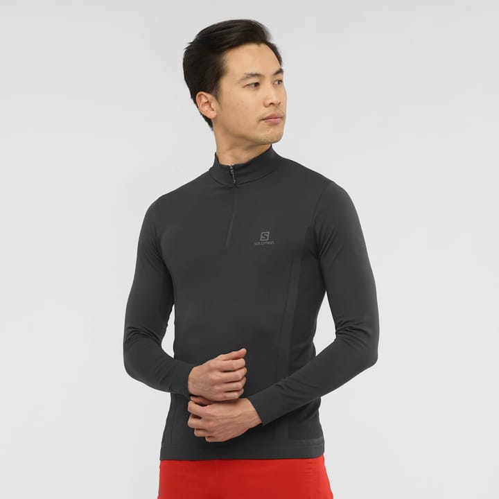 Salomon Explore Seamless Half Zip Black Salomon Salomon Explore Seamless Half Zip Black Salomon