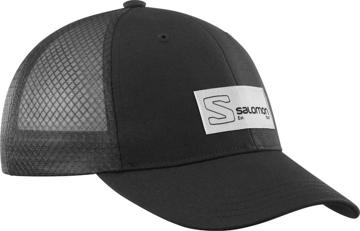 Salomon Trucker Curved Cap Black/Black Salomon Salomon Trucker Curved Cap Black/Black Salomon