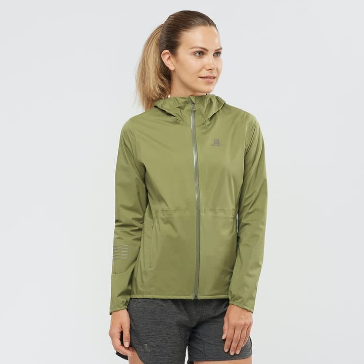 Salomon Lightning Wp Jkt W Martini Olive Salomon Salomon Lightning Wp Jkt W Martini Olive Salomon