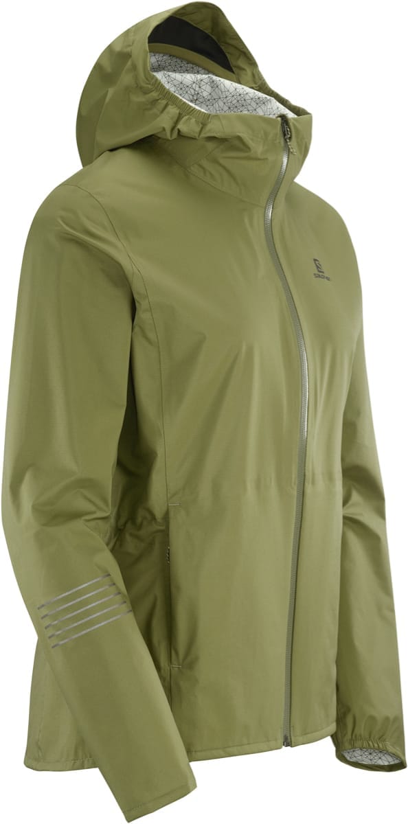 Salomon Lightning Wp Jkt W Martini Olive Salomon Salomon Lightning Wp Jkt W Martini Olive Salomon