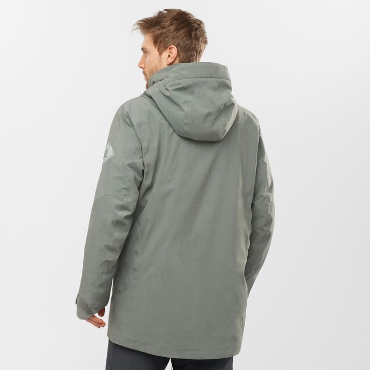 Salomon Men's Stance Cargo Jacket Sedona Sage/Heather Salomon Salomon Men's Stance Cargo Jacket Sedona Sage/Heather Salomon