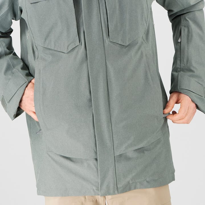 Salomon Men's Stance Cargo Jacket Sedona Sage/Heather Salomon Salomon Men's Stance Cargo Jacket Sedona Sage/Heather Salomon