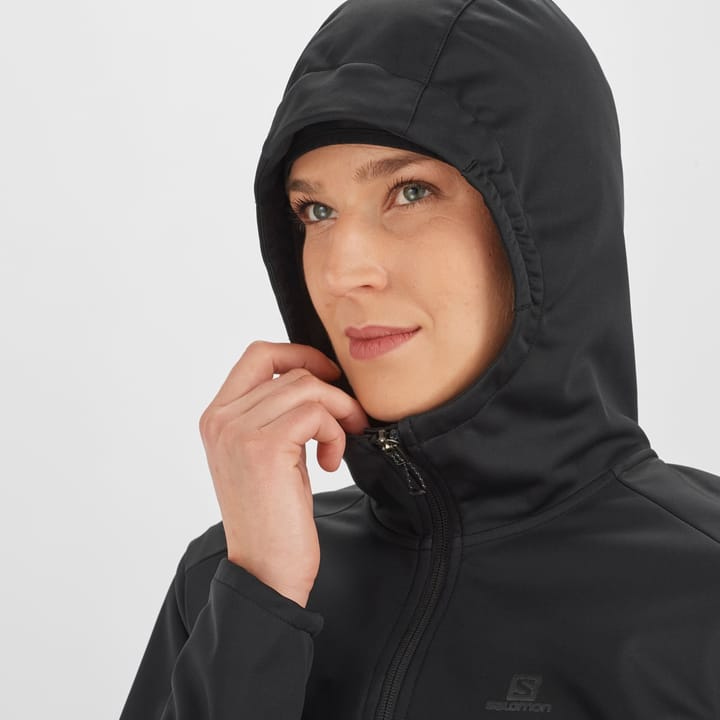 Salomon Women's Gore-Tex Windstopper Softshell Jacket Black Salomon Salomon Women's Gore-Tex Windstopper Softshell Jacket Black Salomon