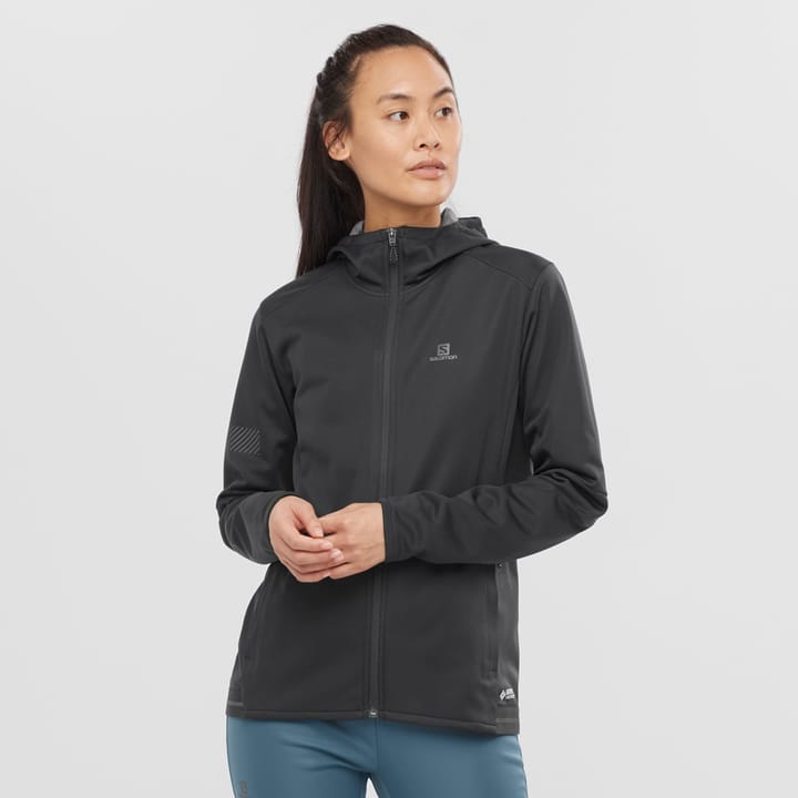 Salomon Women's Gore-Tex Windstopper Softshell Jacket Black Salomon