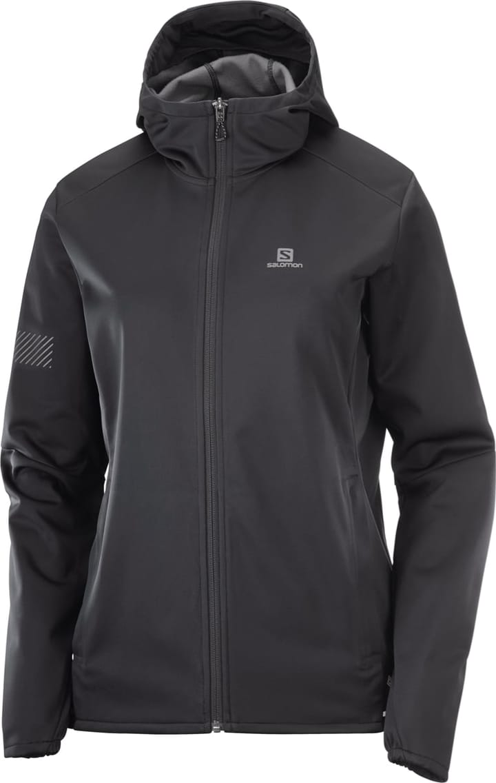 Salomon Women's Gore-Tex Windstopper Softshell Jacket Black Salomon