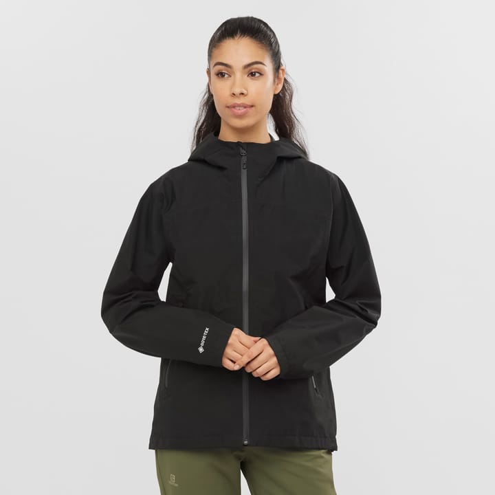 Salomon Women's Outline Gore-Tex Waterproof Jacket Black Salomon