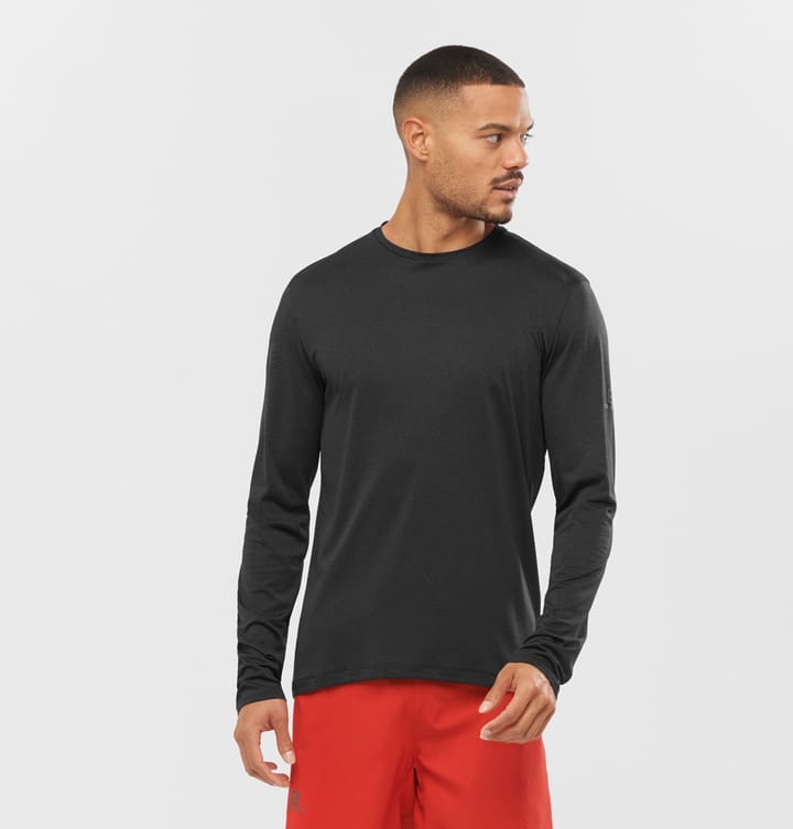 Salomon Men's Agile LS Tee Nautical Blue Salomon Salomon Men's Agile LS Tee Nautical Blue Salomon