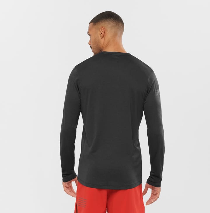 Salomon Men's Agile LS Tee Nautical Blue Salomon Salomon Men's Agile LS Tee Nautical Blue Salomon