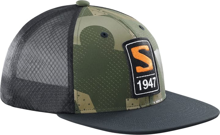 Salomon Trucker Flat Cap Black/Ao Salomon