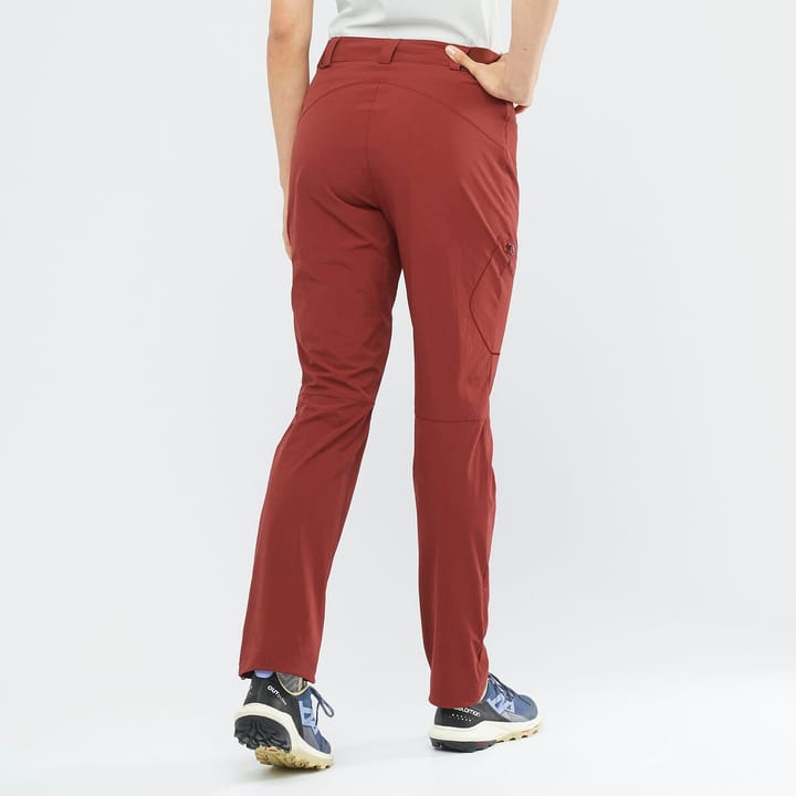 Salomon WAYFARER PANTS W CABERNET Salomon Salomon WAYFARER PANTS W CABERNET Salomon