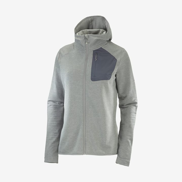 Salomon SNTIAL LIGHTWARM HOODIE W SEDONA SAGE/EBONY Salomon Salomon SNTIAL LIGHTWARM HOODIE W SEDONA SAGE/EBONY Salomon