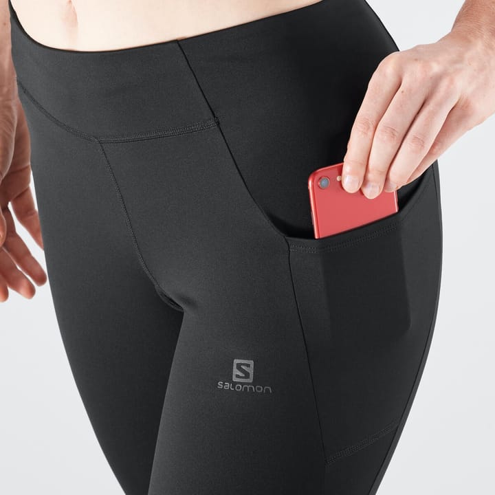 Salomon Women's Cross Run 28'' Tight (spring 2022) Black Salomon Salomon Women's Cross Run 28'' Tight (spring 2022) Black Salomon