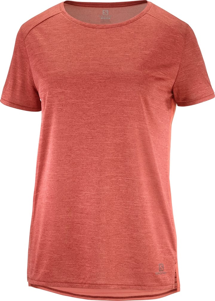 Salomon Women's Outline Summer Tee Cabernet Salomon Salomon Women's Outline Summer Tee Cabernet Salomon