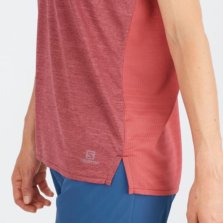 Salomon Women's Outline Summer Tee Cabernet Salomon Salomon Women's Outline Summer Tee Cabernet Salomon