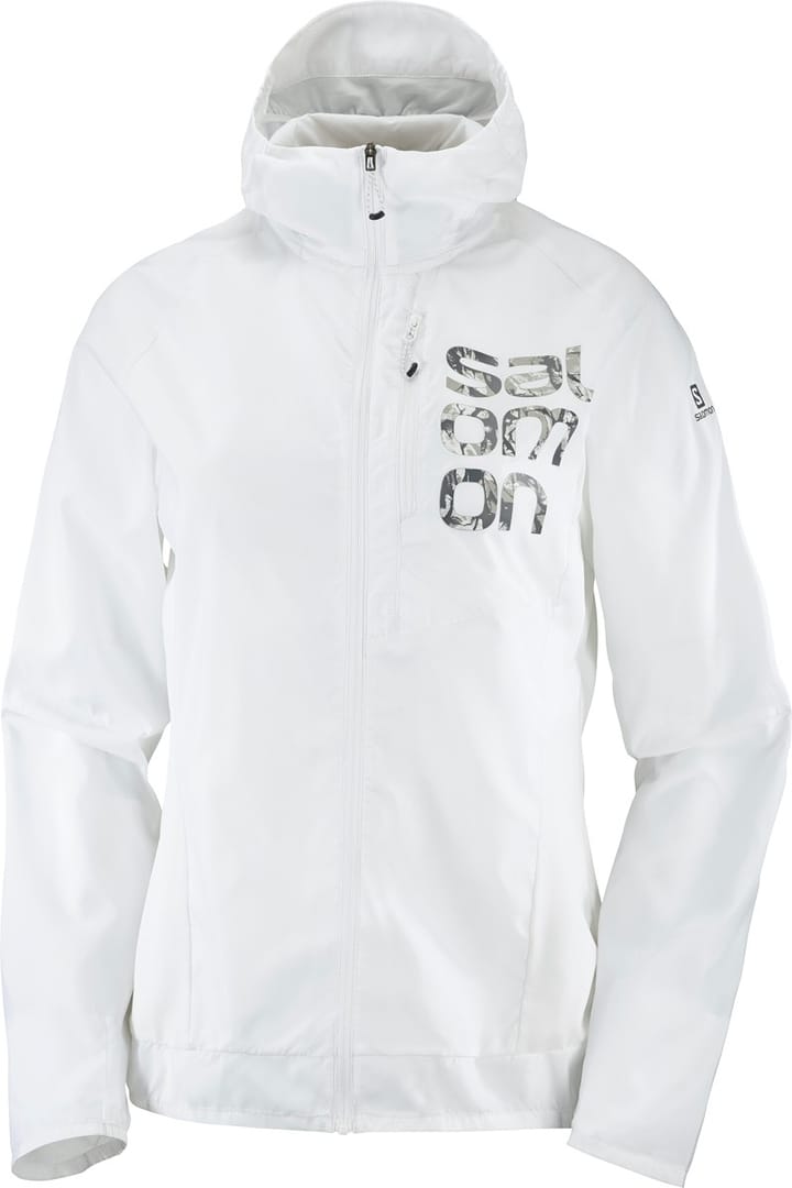 Salomon Bonatti Cross Fz Hoodie W White/Black Salomon Salomon Bonatti Cross Fz Hoodie W White/Black Salomon