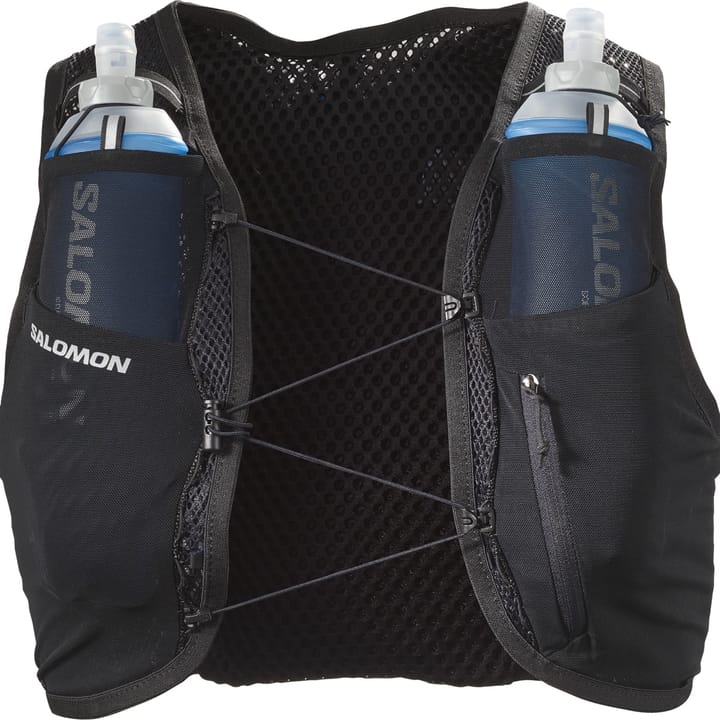 Salomon Active Skin 4 With Flasks Black/Black Salomon