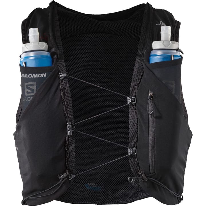 Salomon Adv Skin 5 With Flasks Black/Ebony Salomon Salomon Adv Skin 5 With Flasks Black/Ebony Salomon