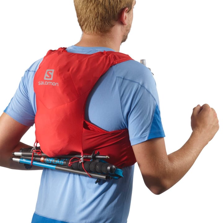 Salomon Adv Skin 5 With Flasks Goji Berry/Ebony Salomon Salomon Adv Skin 5 With Flasks Goji Berry/Ebony Salomon
