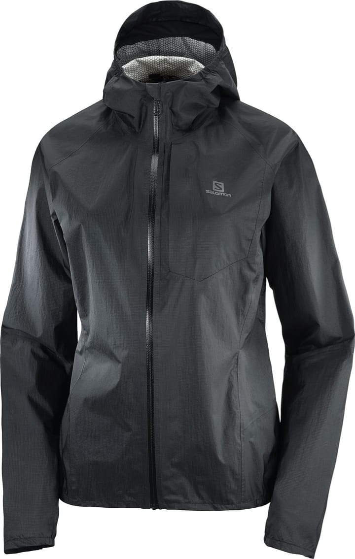 Salomon Women's Bonatti Waterproof Jacket (spring 2022) Black Salomon Salomon Women's Bonatti Waterproof Jacket (spring 2022) Black Salomon