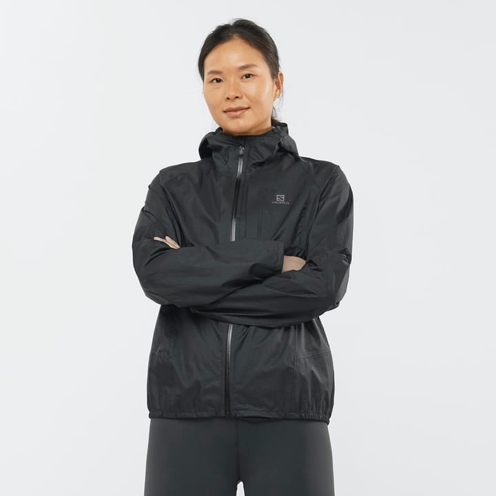 Salomon Women's Bonatti Waterproof Jacket (spring 2022) Black Salomon Salomon Women's Bonatti Waterproof Jacket (spring 2022) Black Salomon