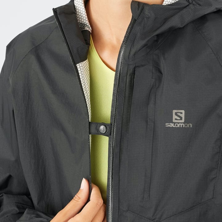 Salomon Women's Bonatti Waterproof Jacket (spring 2022) Black Salomon Salomon Women's Bonatti Waterproof Jacket (spring 2022) Black Salomon