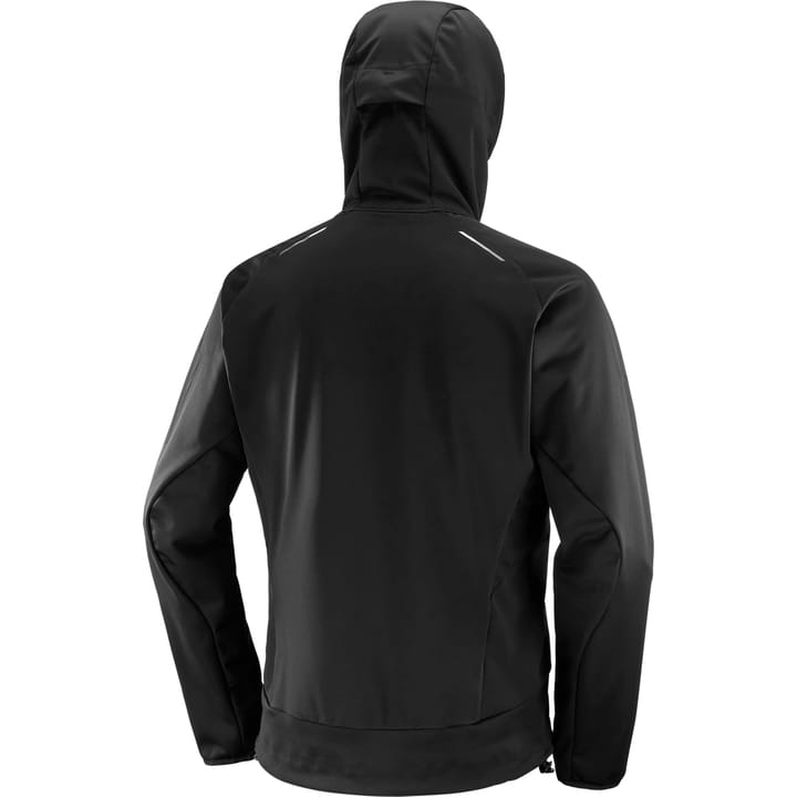Salomon Men's MTN GORE-TEX Softshell Jacket Deep Black/Green Gecko Salomon