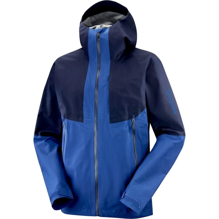 Salomon Men's Outline Gore-Tex Hybrid Jacket Navy Peony/Night Sky Salomon Salomon Men's Outline Gore-Tex Hybrid Jacket Navy Peony/Night Sky Salomon