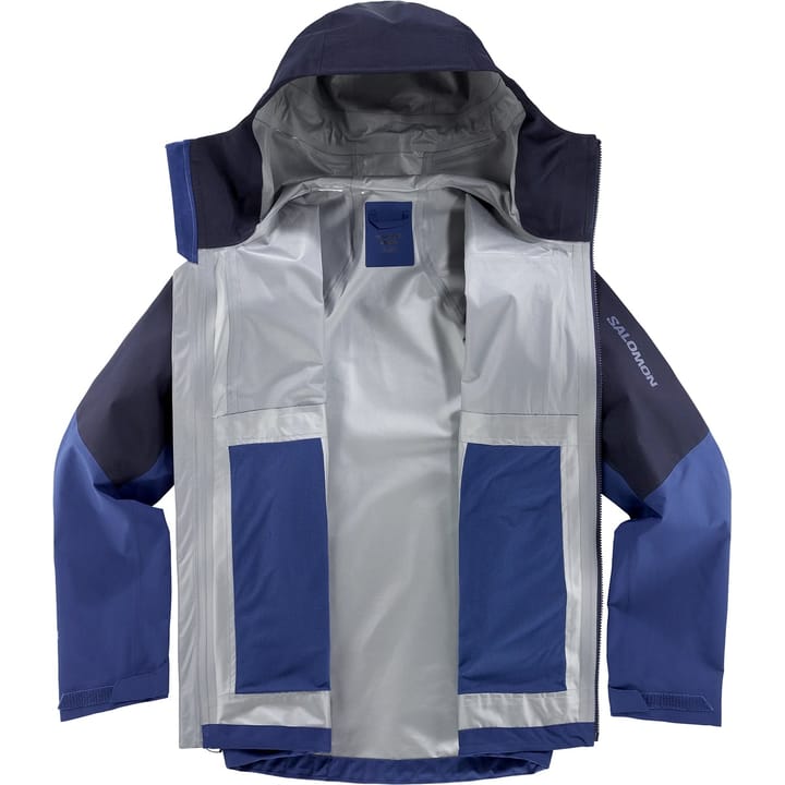 Salomon Men's Outline Gore-Tex Hybrid Jacket Navy Peony/Night Sky Salomon Salomon Men's Outline Gore-Tex Hybrid Jacket Navy Peony/Night Sky Salomon