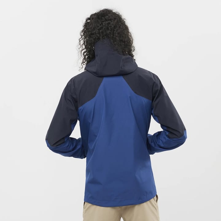 Salomon Men's Outline Gore-Tex Hybrid Jacket Navy Peony/Night Sky Salomon Salomon Men's Outline Gore-Tex Hybrid Jacket Navy Peony/Night Sky Salomon