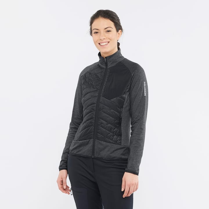 Salomon Mtn Hybrid Midlayer W Deep Black/ Salomon