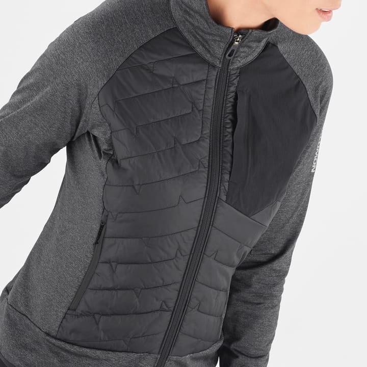 Salomon Mtn Hybrid Midlayer W Deep Black/ Salomon