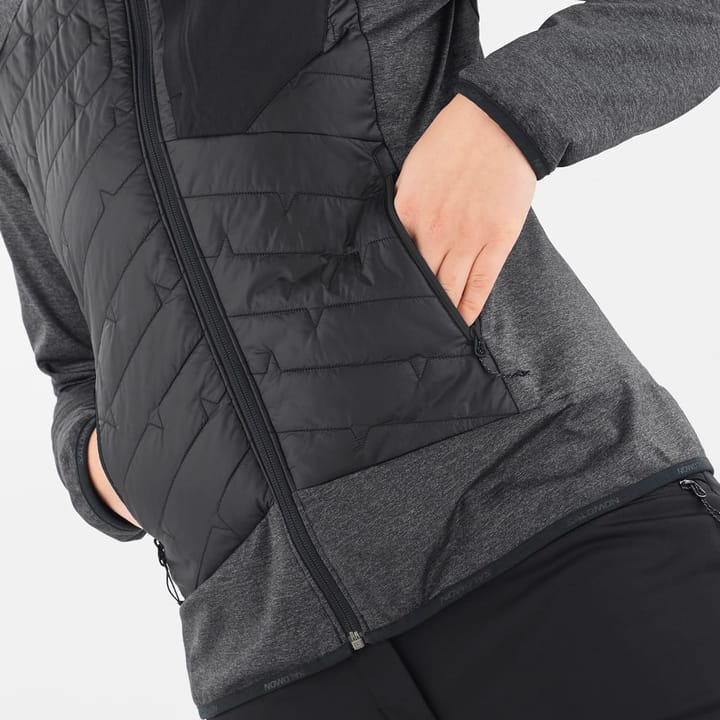 Salomon Mtn Hybrid Midlayer W Deep Black/ Salomon