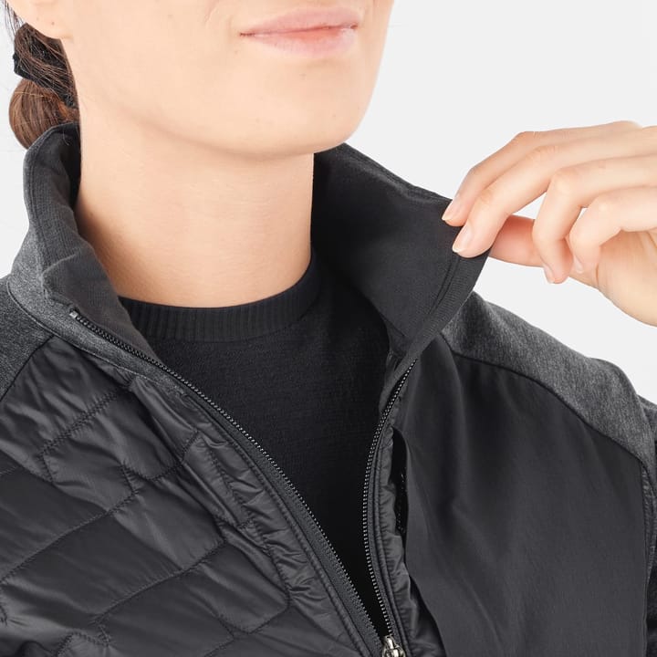 Salomon Mtn Hybrid Midlayer W Deep Black/ Salomon