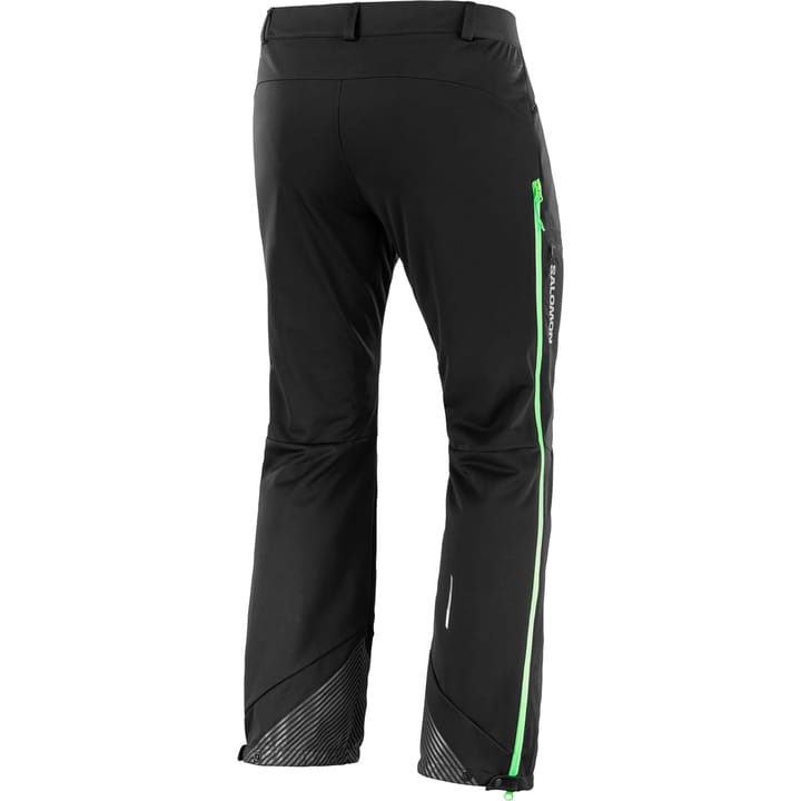 Salomon Men's MTN GORE-TEX Softshell Pant Deep Black/Green Gecko Salomon