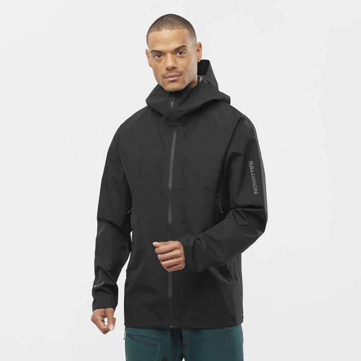 Salomon Men's Outline GORE-TEX 2.5 Layer Jacket Deep Black Salomon Salomon Men's Outline GORE-TEX 2.5 Layer Jacket Deep Black Salomon